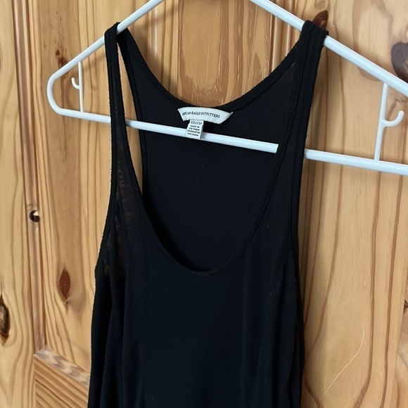 American Eagle Outfitters Black Lace Tank Top - Picture 2 of 8